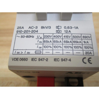 AEG 910-201-204-000 Starter 910-201-204 0.63-1A