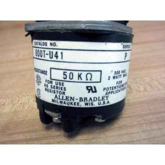 Allen Bradley 800T-U41 Potentiometer Unit 800TU41 - New No Box