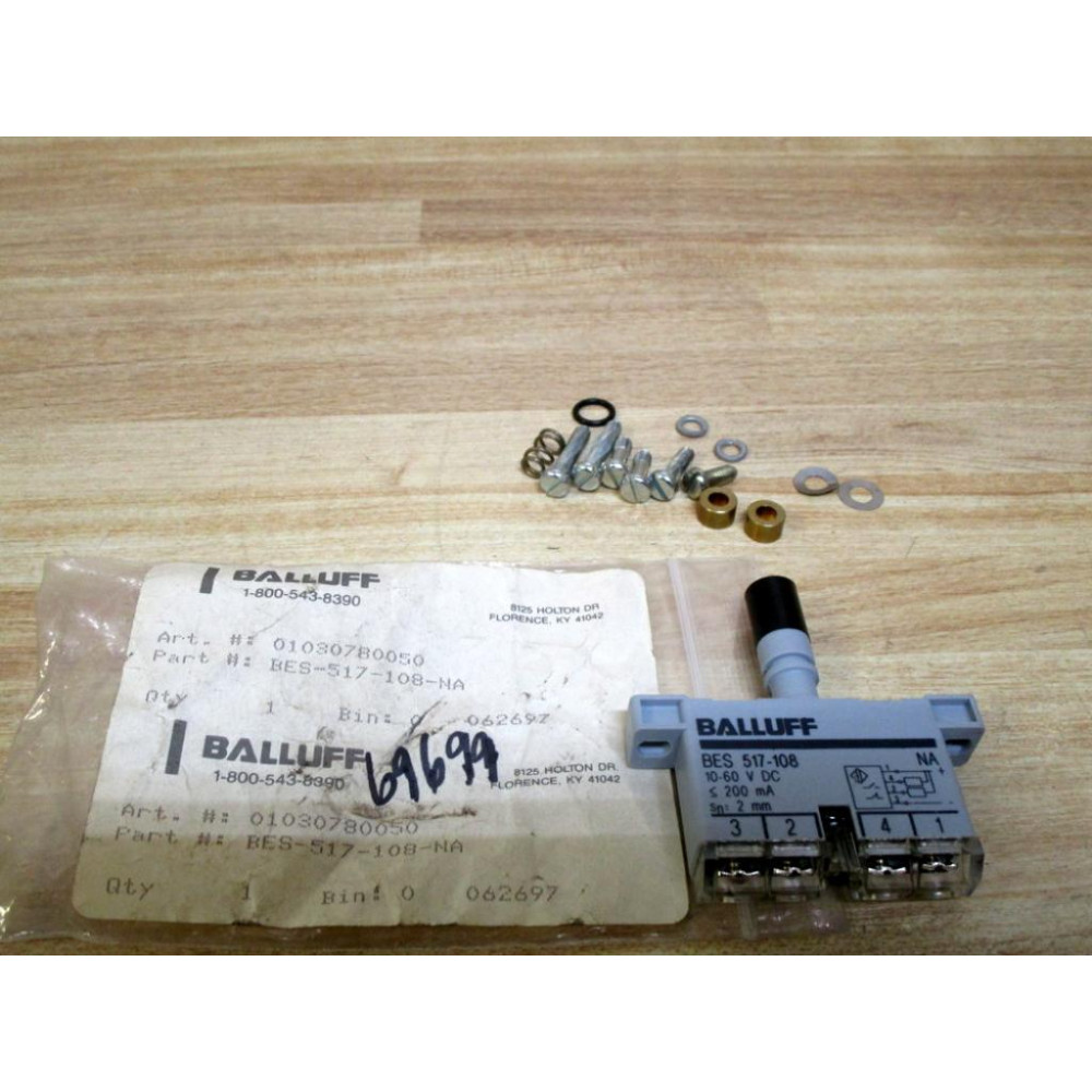 Balluff BES517108NA Proximity Sensor BES517108NA