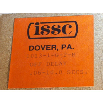 ISSC 1013-1-G-2-B Timer 10131G2B