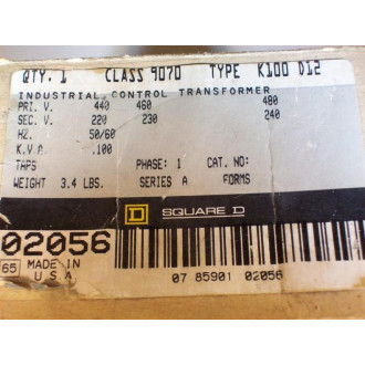 Schneider 9070K100D12 Square D 9070-K100D12