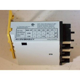 Allen Bradley 190-P016 Motor Protection Trip B - New No Box