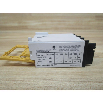 Allen Bradley 190-P016 Motor Protection Trip B - New No Box
