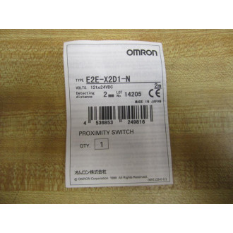 Omron E2E-X2D1-N Proximity Switch E2EX2D1N