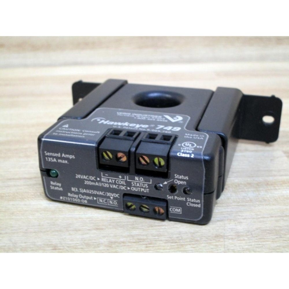 Veries Industries H-749 SPDT Current SwitchRelay - New No Box