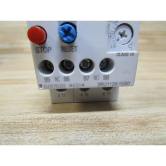 Siemens 3RU1-126-1EB0 Overload Relay 3RU11261EB0 - New No Box