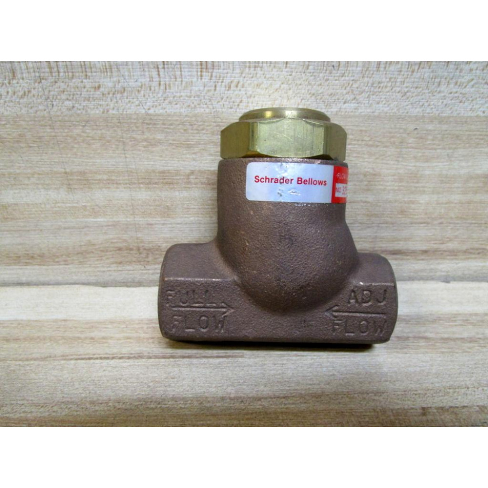Schrader Bellows 32509014 Flow Control Valve 32509014 - New No Box