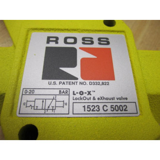 Ross 1523C5002 Lockout Valve