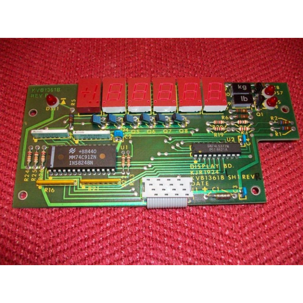 National Instruments KJR1924 Display Board KVB1361B SH1 - New No Box