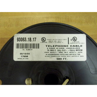 Carol 4W001 93063.18.17 Telephone Cable