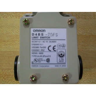 Omron D4BS-75FS Limit Switch D4BS75FS