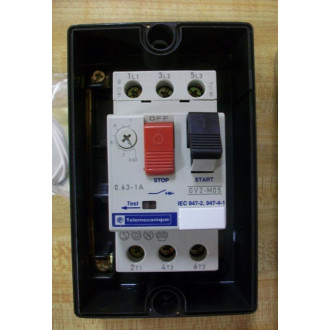 Telemecanique GV2-M05 Motor Starter Protector GV2M05 021084