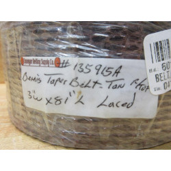 Bemis 135915-A Taper Belt 3" 135915A