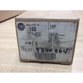 Allen Bradley 193-A2F1 Overload Relay 193A2F1