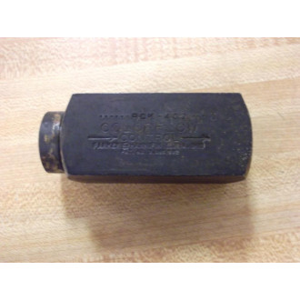 Parker PCK-400S-3 Flow Control Valve - New No Box