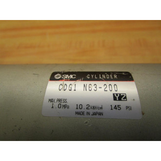 SMC CDG1 N63-200 Cylinder CDG1N63200 - Used