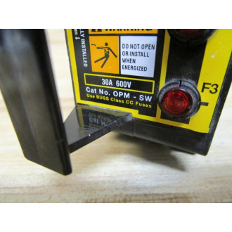 Bussmann OPM-SW Optima Overcurrent Protection Module - Used