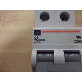Cutler Hammer WMS2C02 Eaton Circuit Breaker - Used