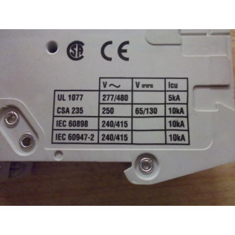 Cutler Hammer WMS2C02 Eaton Circuit Breaker - Used