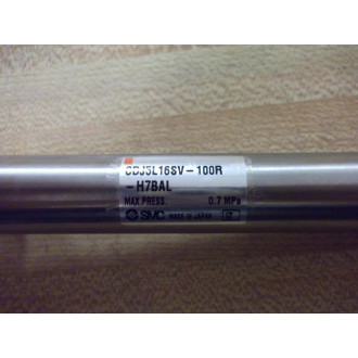 SMC CDJ5L16SV-100R-H7BAL Cylinder - New No Box