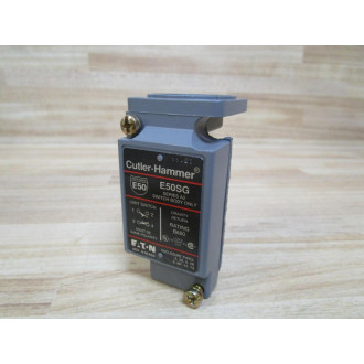 Cutler Hammer E50SG Eaton Limit Switch Body - New No Box