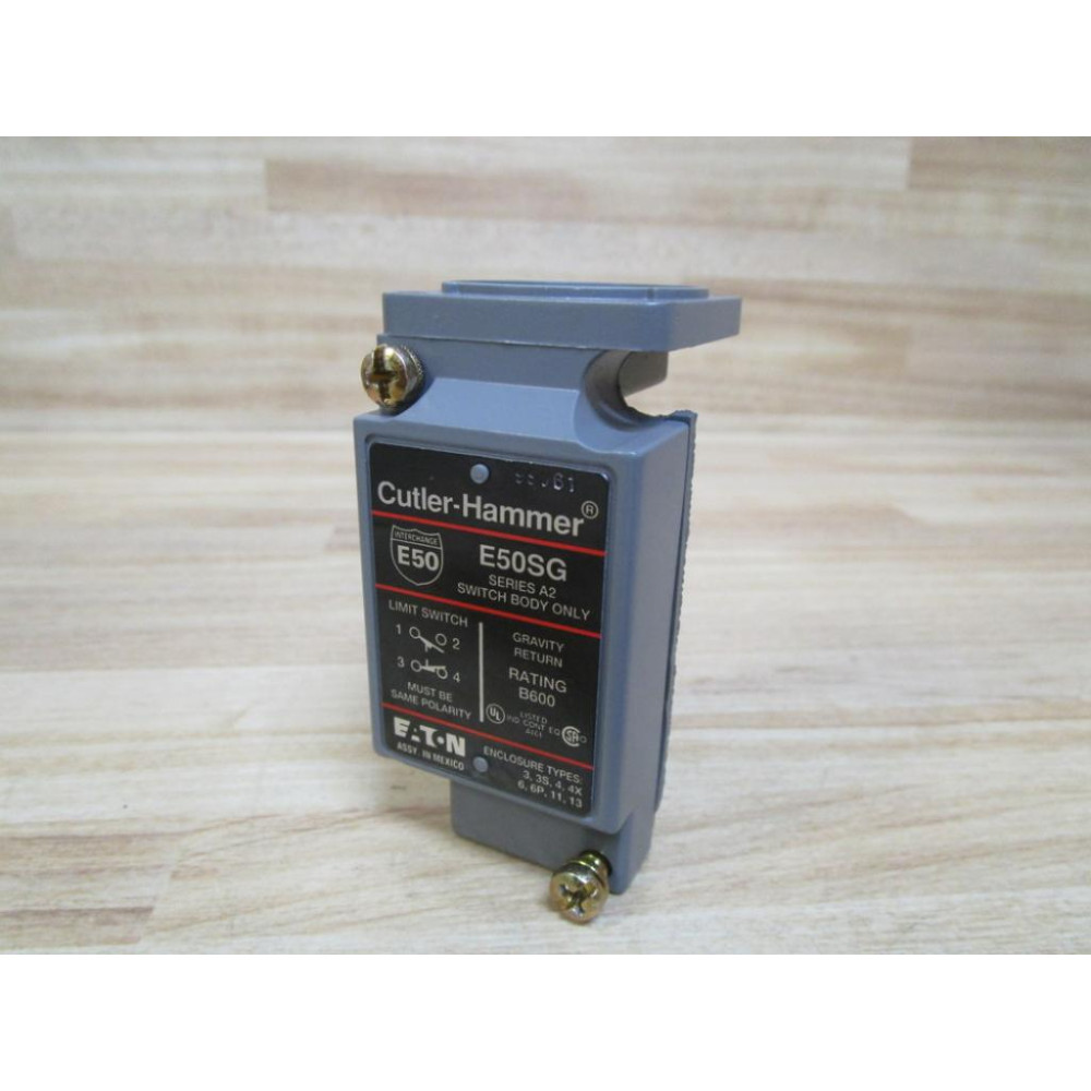 Cutler Hammer E50SG Eaton Limit Switch Body - New No Box