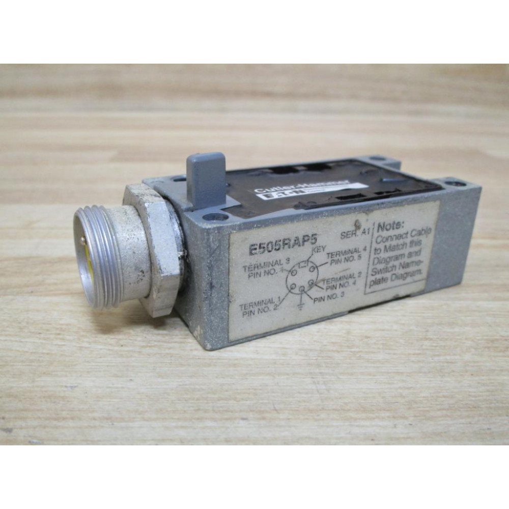 Cutler Hammer E50-RAP5 Limit Switch Receptacle  E50RAP5 - Used