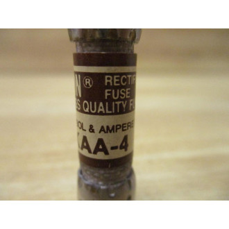 Bussmann KAA-4 Tron Rectifier Fuse KAA4 (Pack of 3) - New No Box