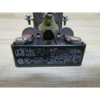 Square D 8051 CO-1 Relay (Pack of 3) - Used