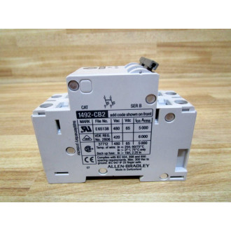 Allen Bradley 1492-CB2H040 Circuit Breaker 4A Series B - New No Box