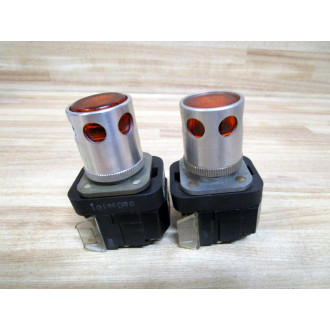 Allen Bradley 800T-PA16A Pushbutton 800TPA16A (Pack of 2) - Used