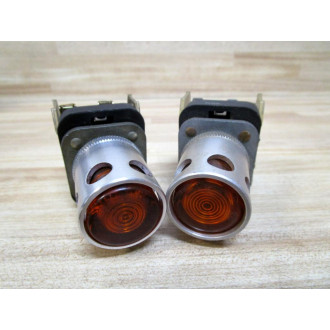Allen Bradley 800T-PA16A Pushbutton 800TPA16A (Pack of 2) - Used