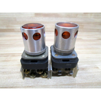 Allen Bradley 800T-PA16A Pushbutton 800TPA16A (Pack of 2) - Used