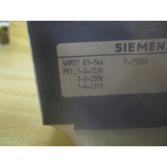 Siemens 4AM5161-5AA Transformer 4AM51615AA