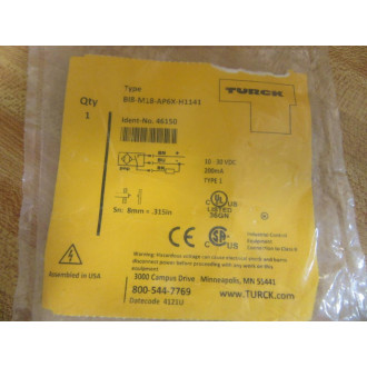 Turck BI8-M18-AP6X-H1141 Sensor 46150