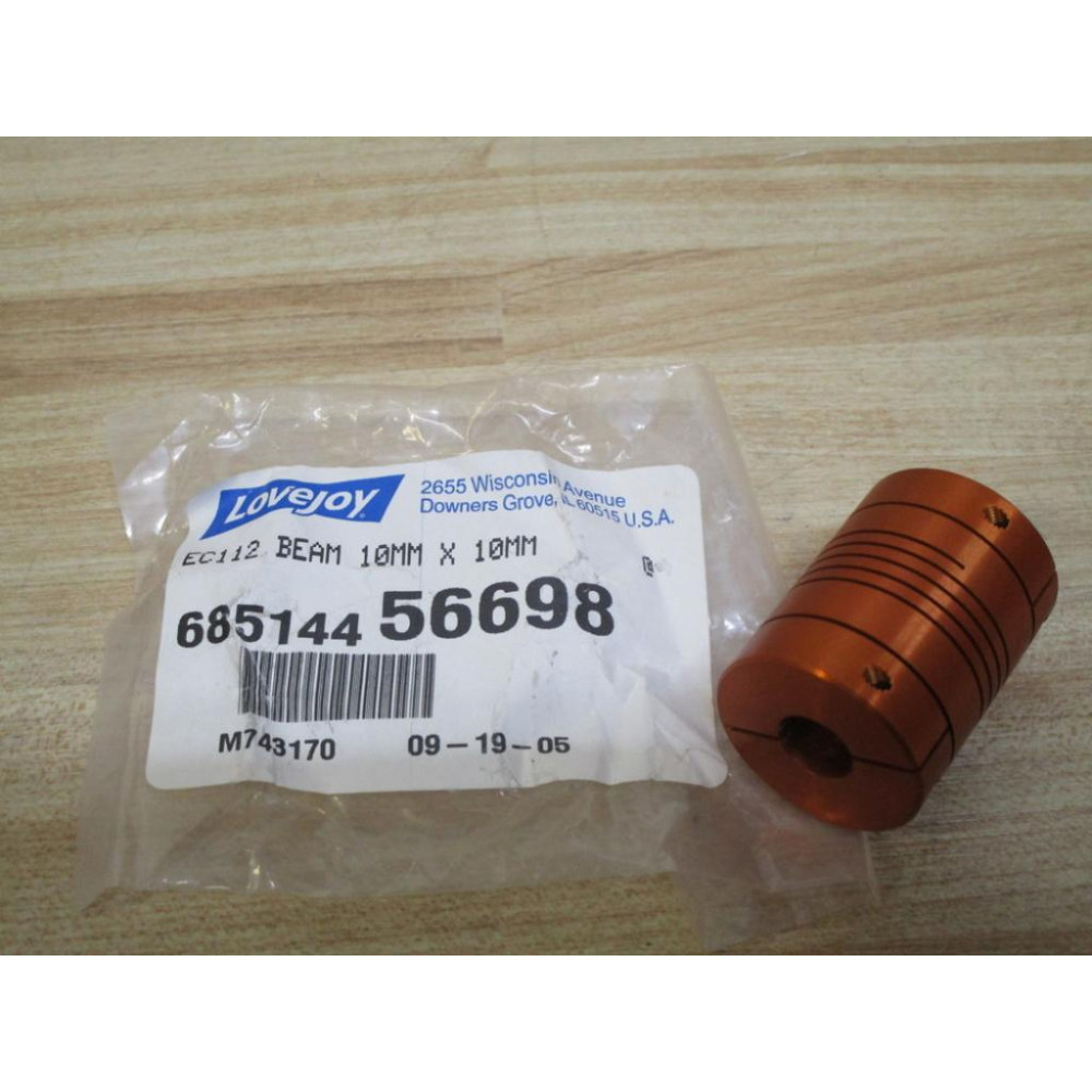 Lovejoy 68514456698 Coupling EC112 10MM X 10MM