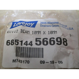 Lovejoy 68514456698 Coupling EC112 10MM X 10MM