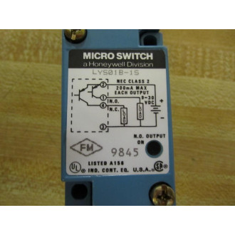 Honeywell LYS01B-1S Limit Switch LYS01B1S