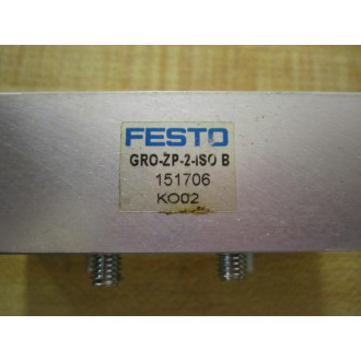 Festo GRO-ZP-2-ISO B Manifold 151706 - New No Box