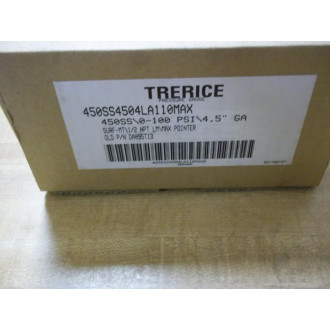 Trerice 450SS4504LA110MAX Gauge