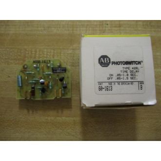Allen Bradley 60-1613 Photoswitch Module N60-1613