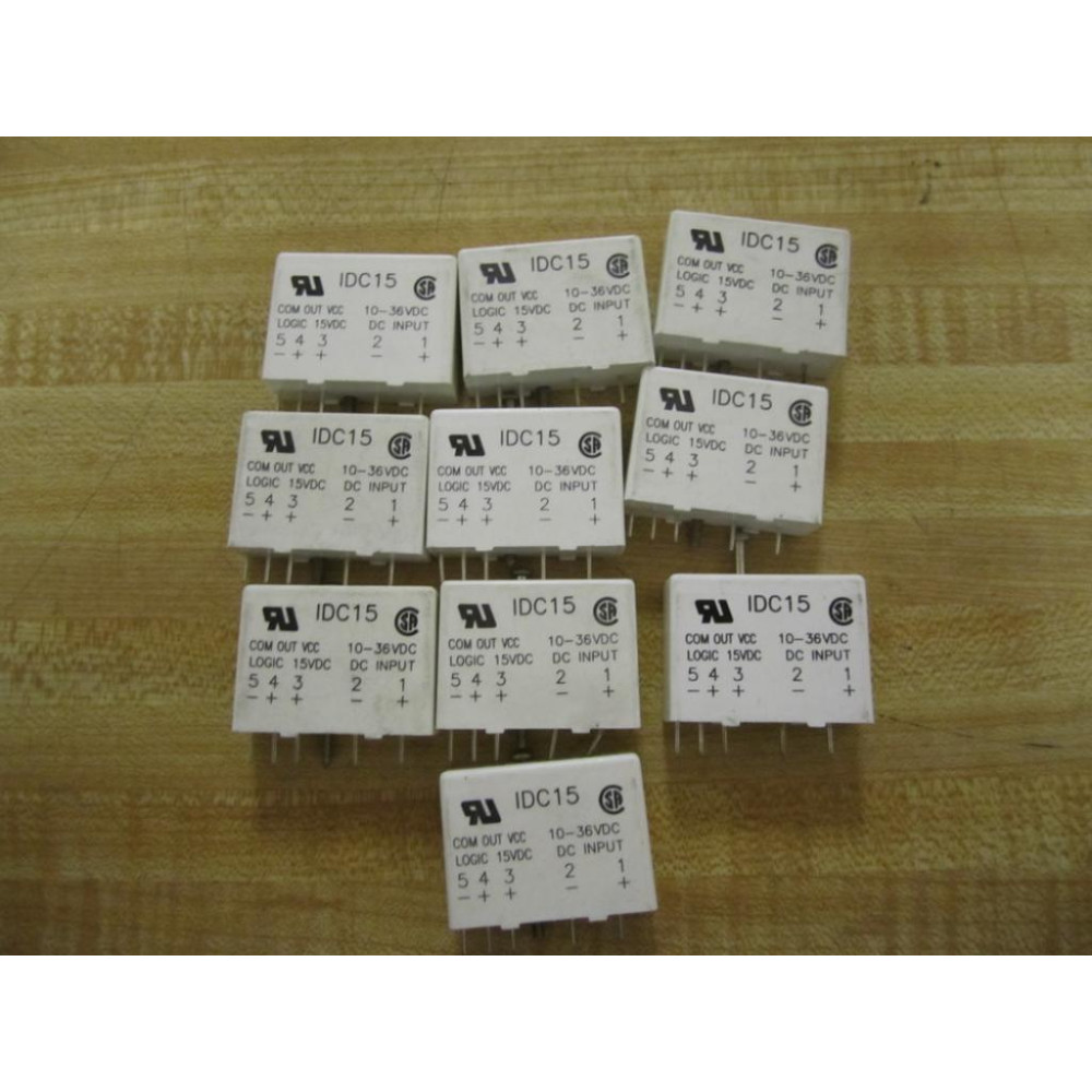 Crydom IDC15 IO Module 10-36VDC Bag Of 10 - Used