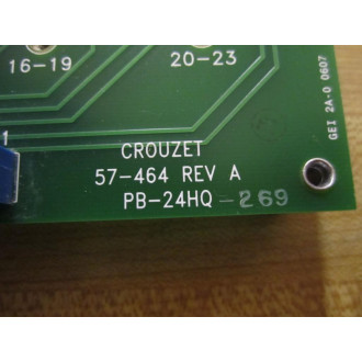 Crouzet PB-24HQ-269 IO Module 57-464 Rev A - New No Box