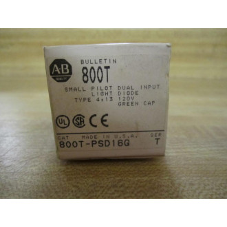 Allen Bradley 800T-PSD16G Pilot Light 800TPSD16G Green