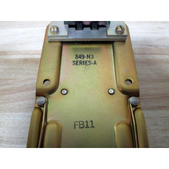 Allen Bradley 849-N3 Auxiliary Contact 849N3 Series A