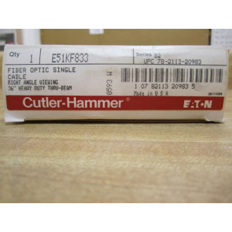 Cutler Hammer E51KF833 Eaton Cable Series B2