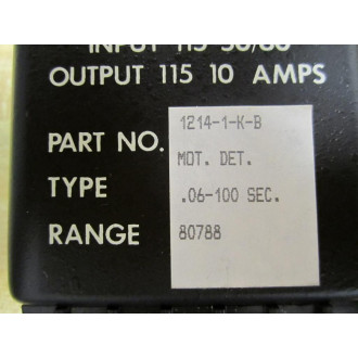 ISSC 1214-1-K-B Motion Detector