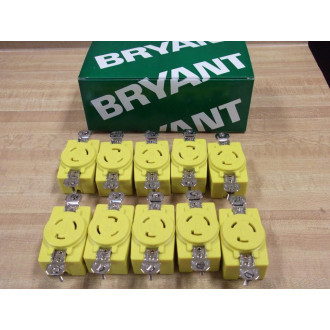 Bryant 70520-FRCR Receptacle (Pack of 10)