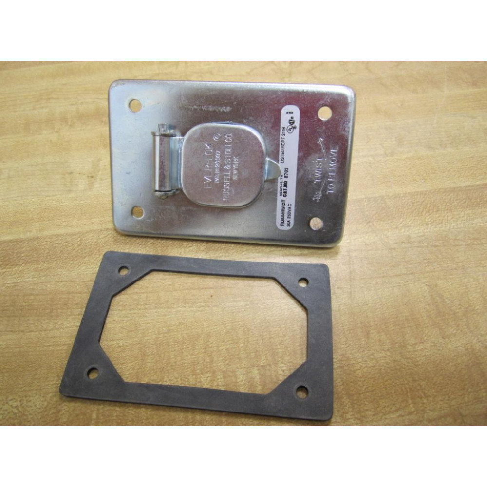 Russell Stoll 8703 Receptacle - New No Box