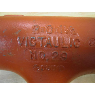 Victaulic NO.29 3 X 3 X 1-12 Reducing Tee - New No Box